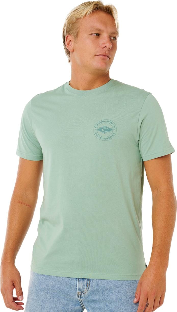 Rip Curl Men's Staple Tee Aloe Rip Curl