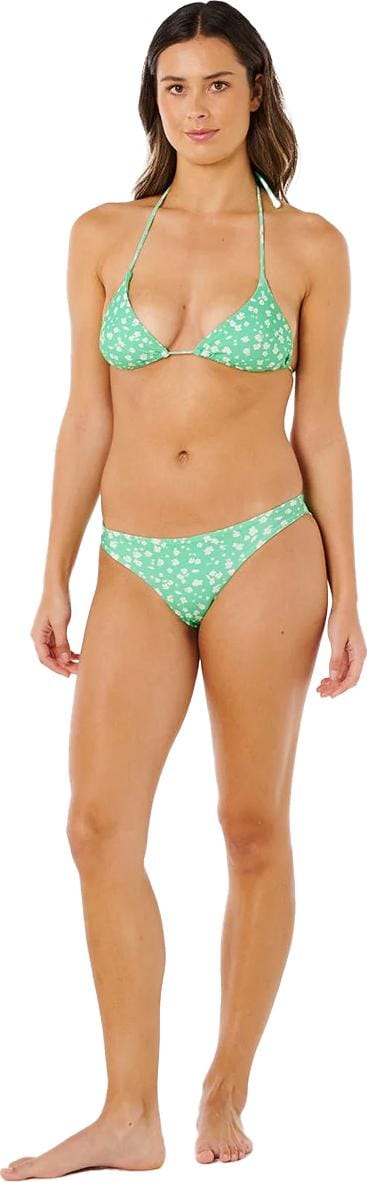 Rip Curl Women's Surf Side Cheeky Bikini Bottom Light Green Rip Curl