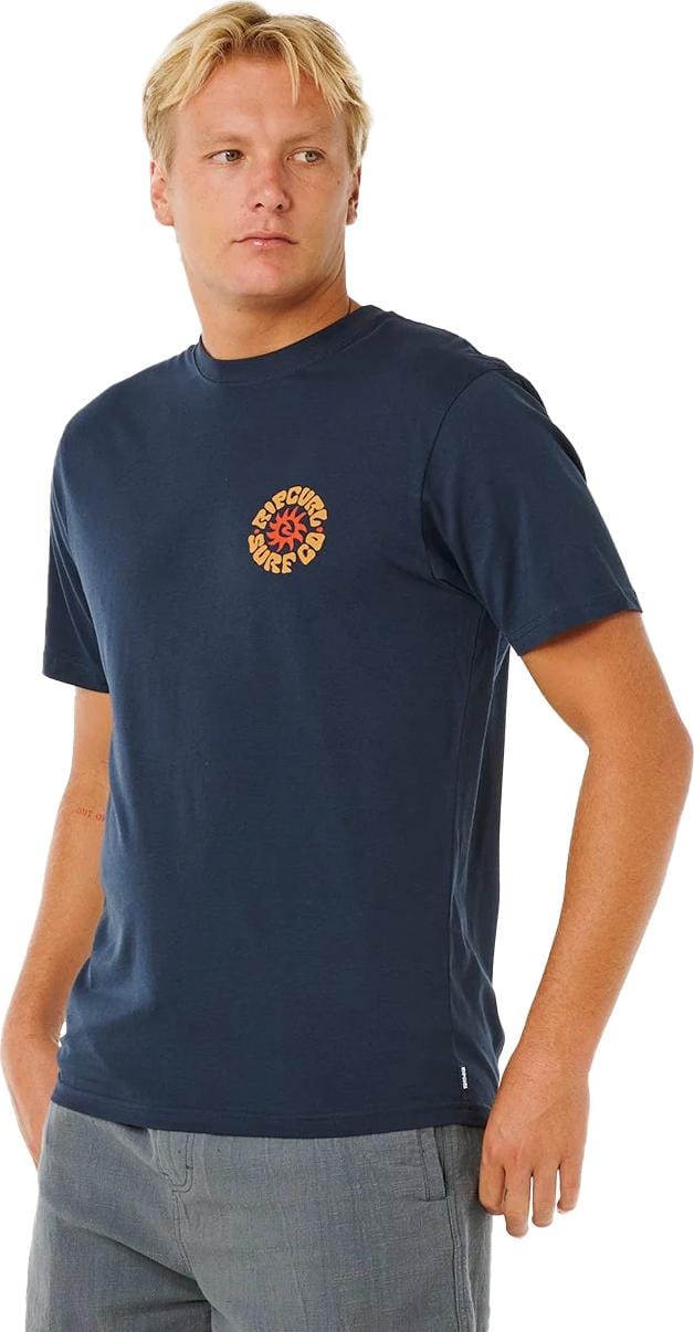 Rip Curl Men's Pacific Rinse Circle Tee Dark Navy Rip Curl