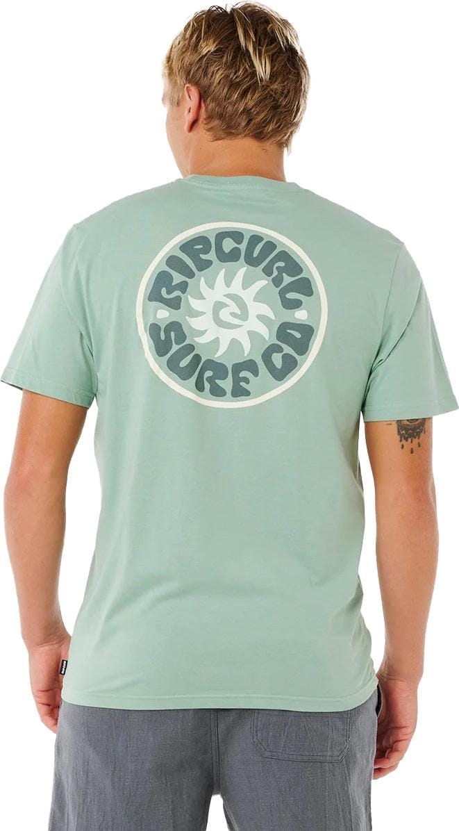 Rip Curl Men's Pacific Rinse Circle Tee Aloe Rip Curl