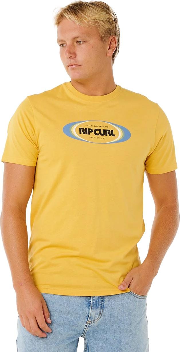 Rip Curl Men's Yo Mumma Tee Ochre