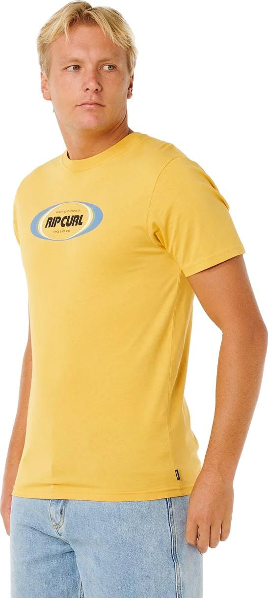 Rip Curl Men's Yo Mumma Tee Ochre Rip Curl