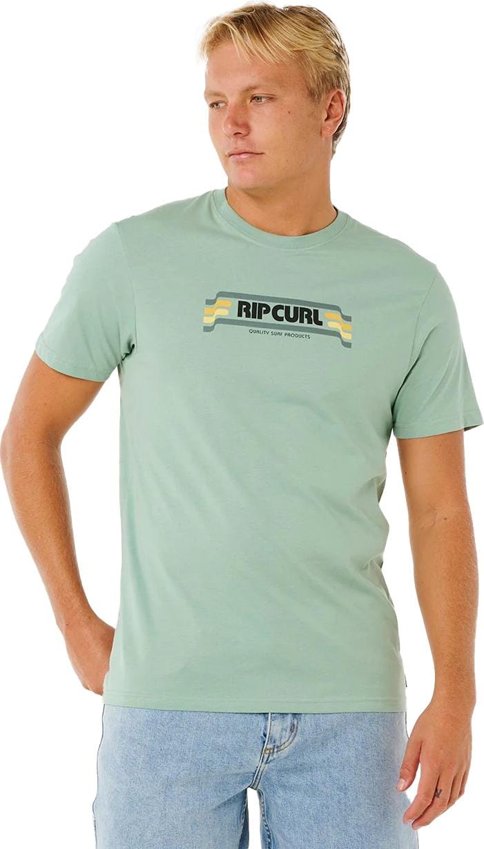 Rip Curl Men's Yo Mumma Tee Aloe Rip Curl