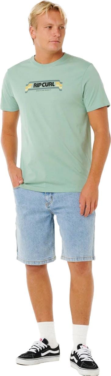 Rip Curl Men's Yo Mumma Tee Aloe Rip Curl
