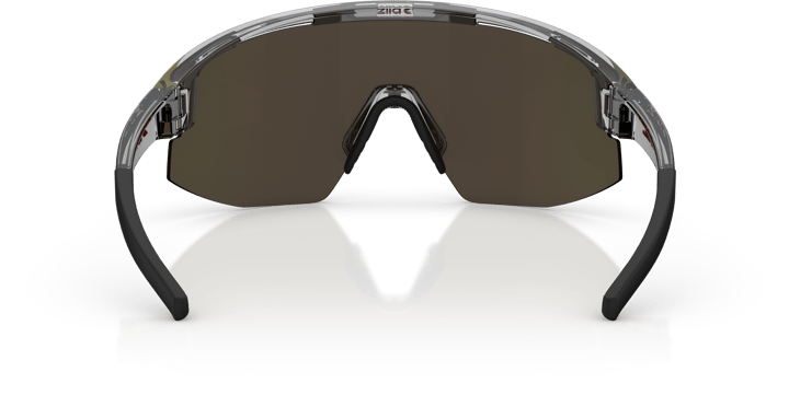 Bliz Matrix Transparent Dark Grey/Brow W Red Multi Bliz