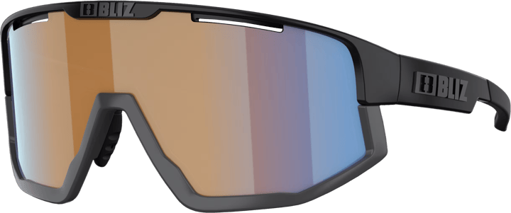 Bliz Fusion Nordic Light Black/Coral Orange Blue Bliz