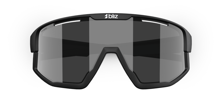 Bliz Fusion Matte Black/Smoke W Silver Mirror Bliz