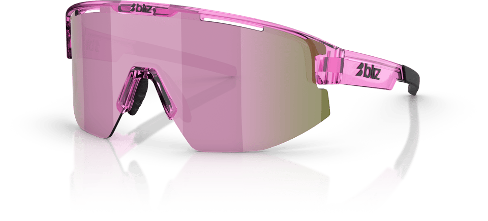 Matrix Small Transparant Pink/Brown W Rose Multi