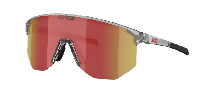 Bliz Hero Transparent Dark Grey / Brown W Red Multi Bliz