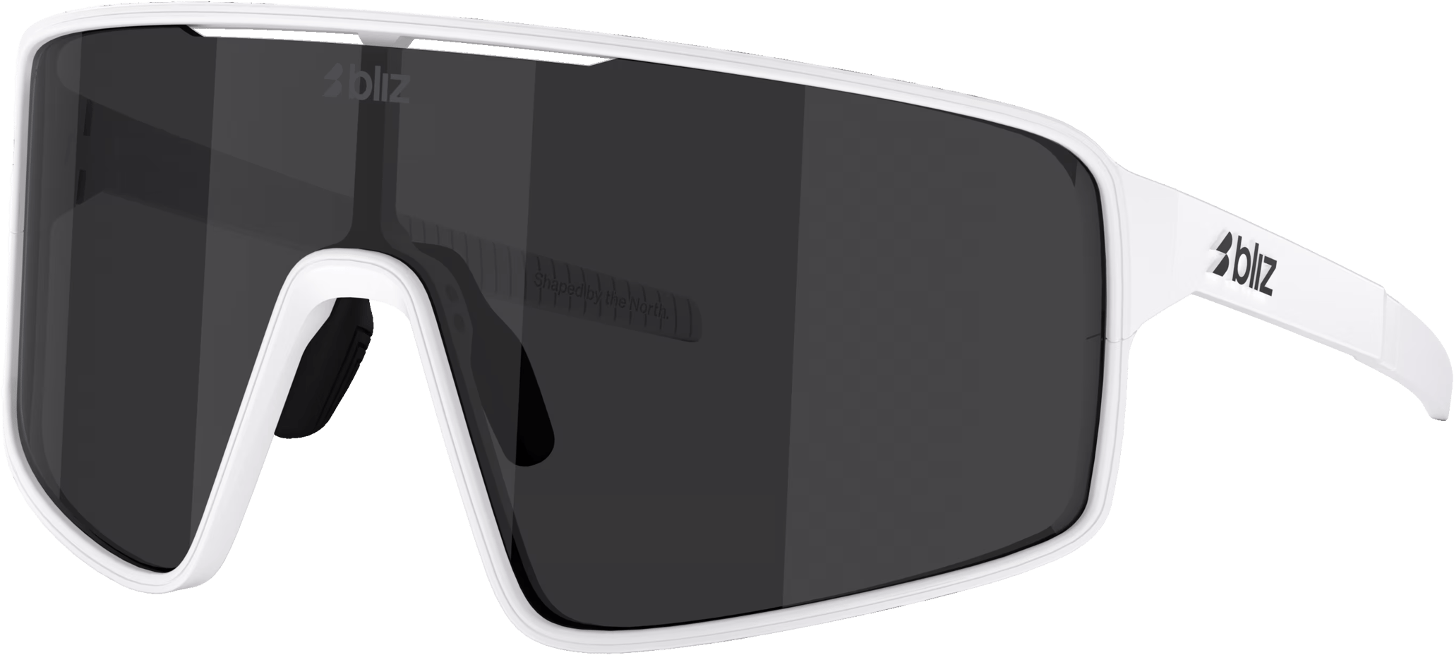 Bliz P001 Matte White/Smoke