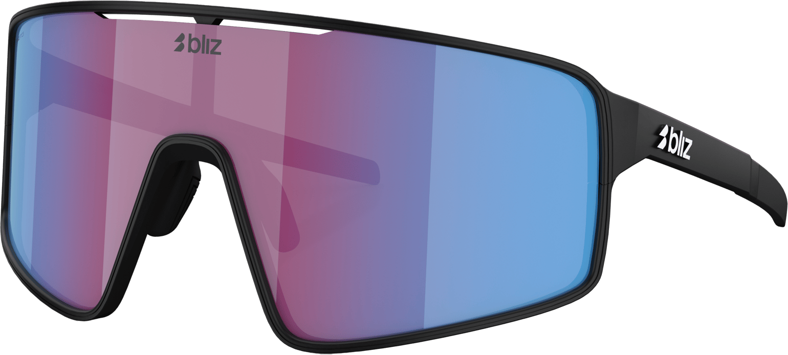 Bliz P001 Matt Black / Nano Optics Nordic Light Begonia - Violet W Blue Multi