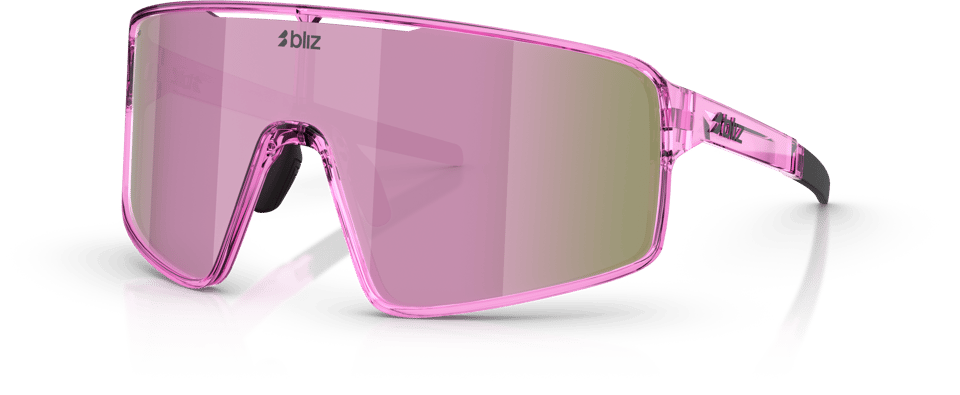 P001s Transparant Pink / Brown W Rose Multi