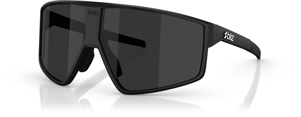 P002 Matt Black/Smoke W Ice Blue