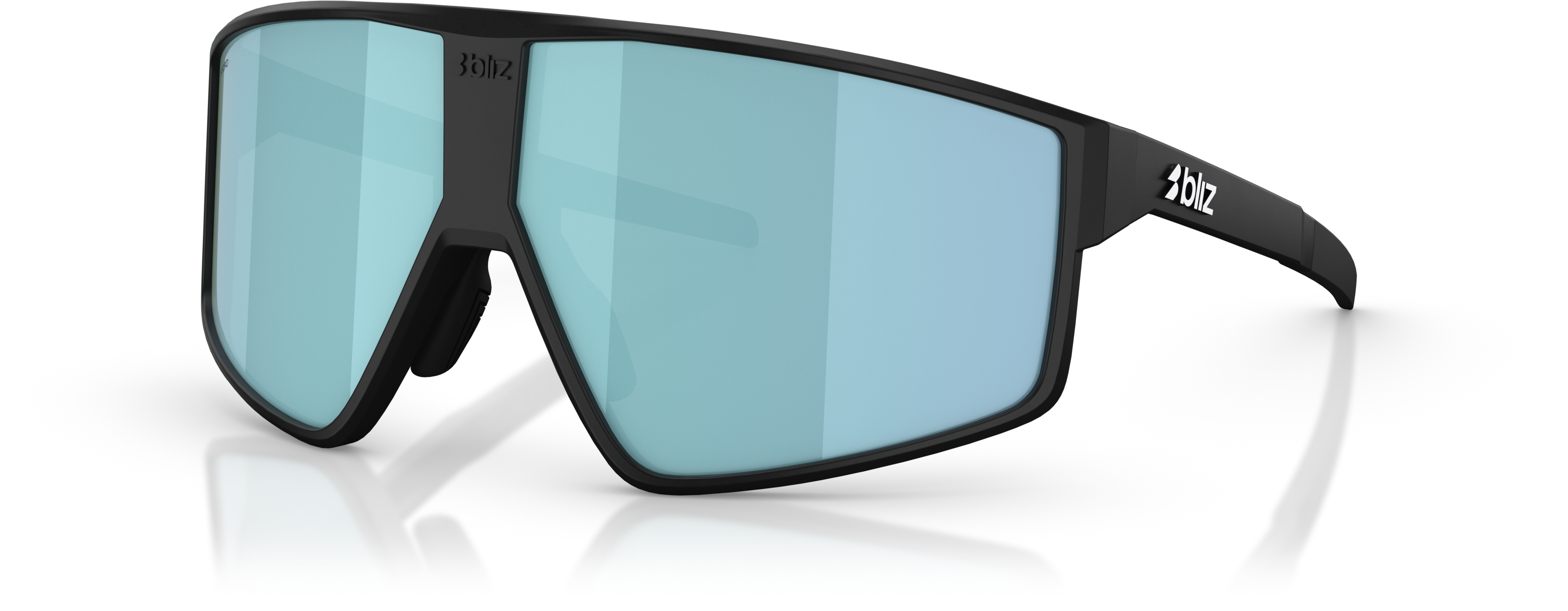 Bliz P002 Matt Black/Smoke W Ice Blue  XL (72-09)