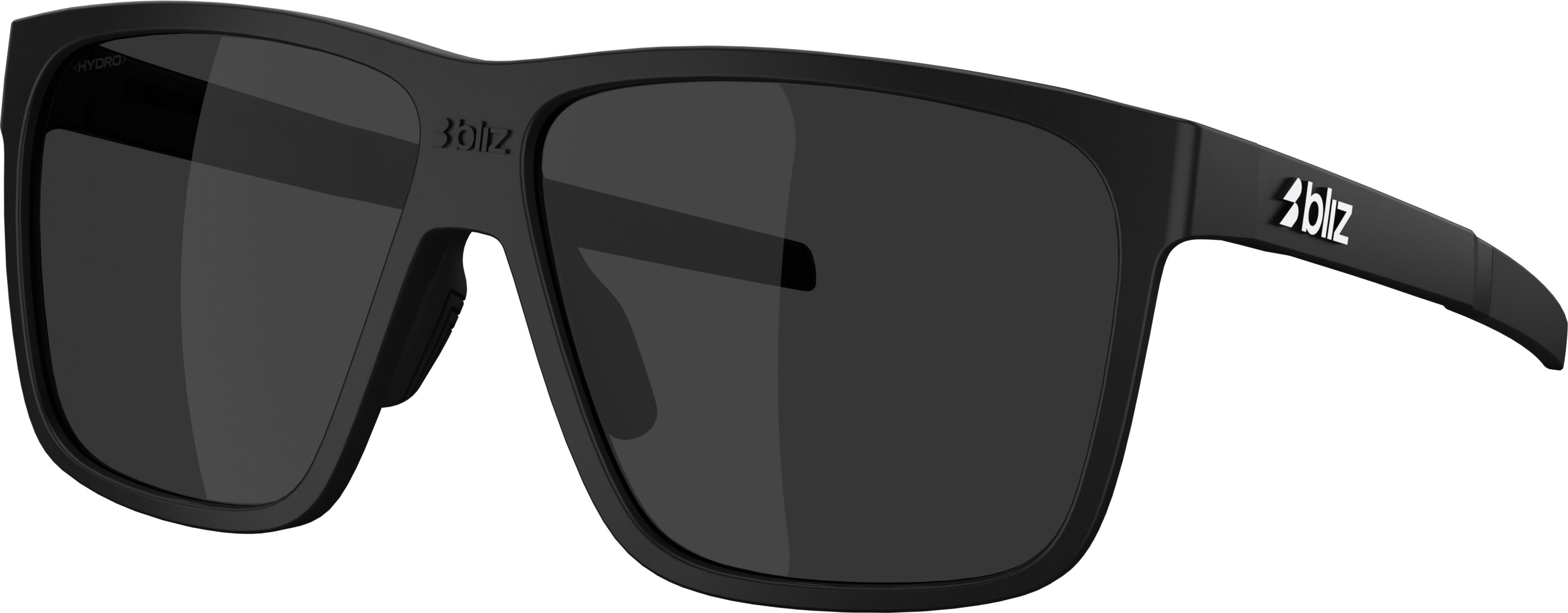 Bliz A001 Matte Black/Smoke Solbriller Matt Black / Smoke XL (62-11)