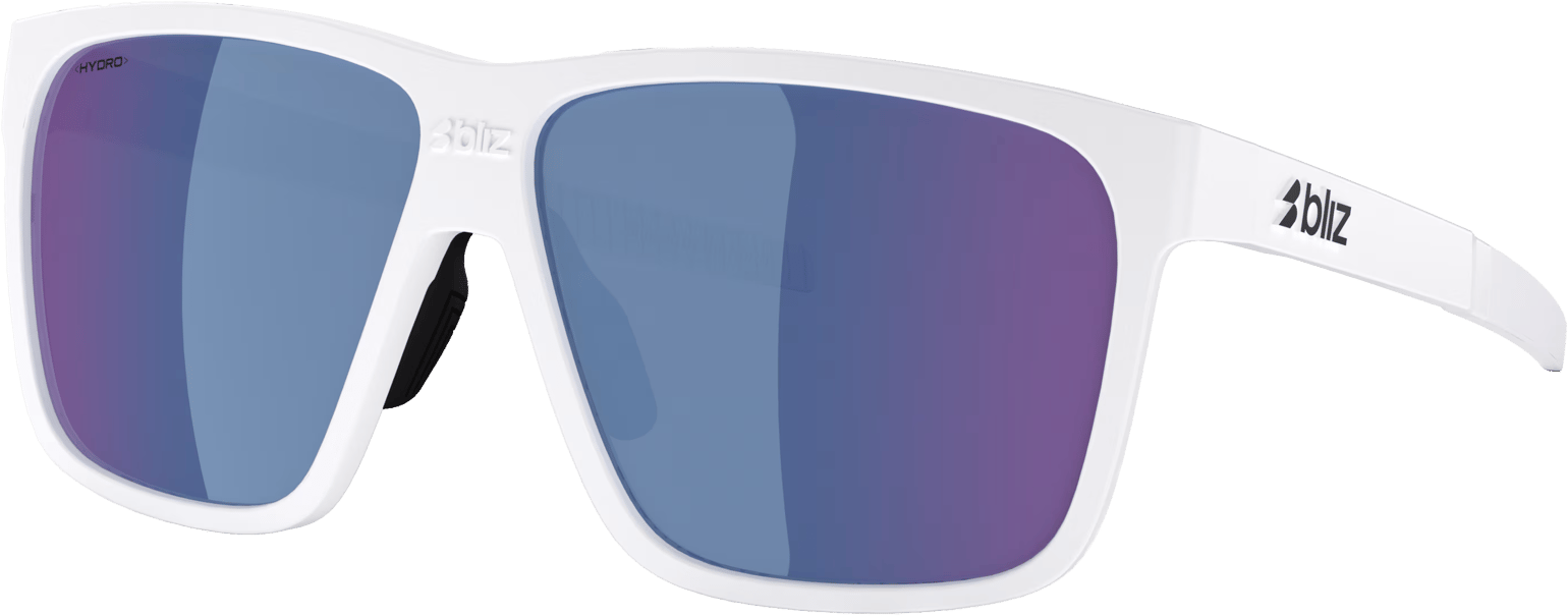 Bliz A001 Matte White/Blue