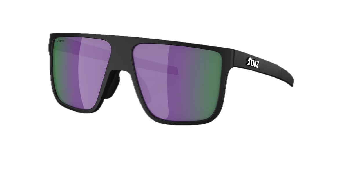 Bliz A003 Matte Black / Brown W Purple Multi
