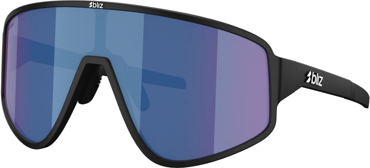 Bliz A004 Matte Black/Blue Mirror Bliz