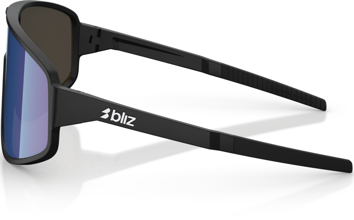 Bliz A004 Matte Black/Blue Mirror Bliz
