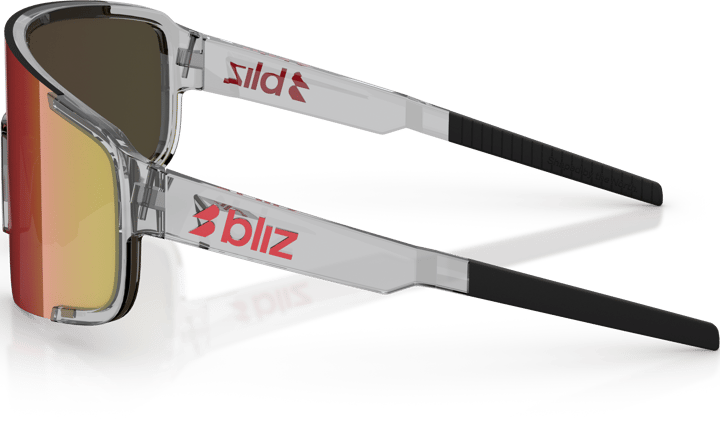 Bliz P003 Transparent Dark Grey/Brown W Red Multi Bliz