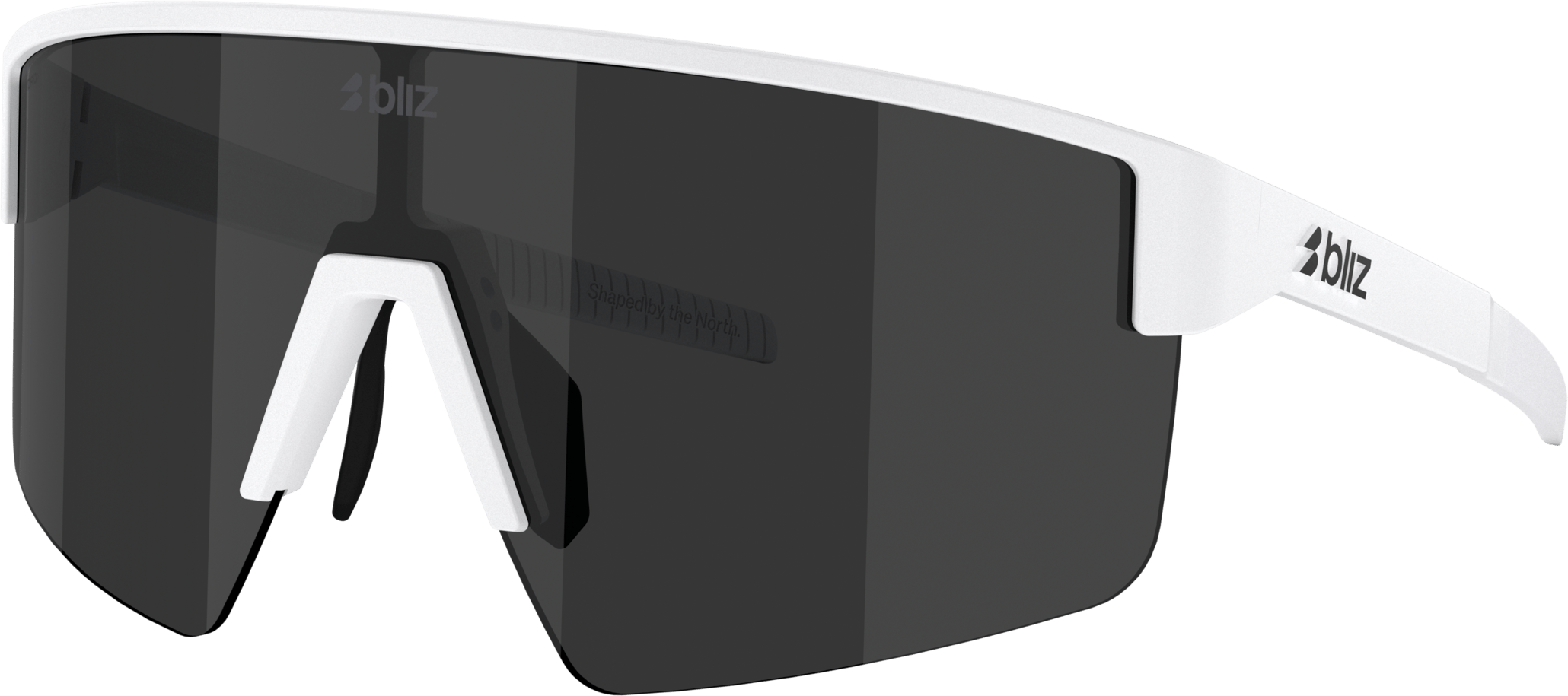 Bliz P004 Matte White/Smoke