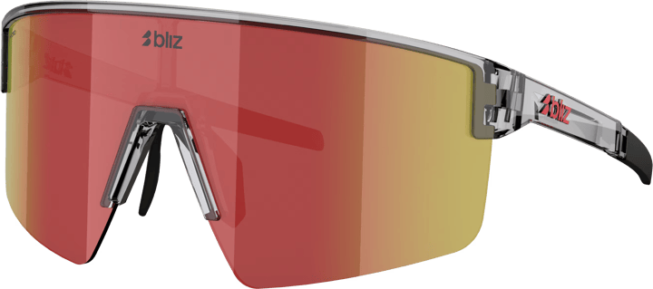 Bliz P004 Transparent Dark Grey/Brown W Red Multi Bliz