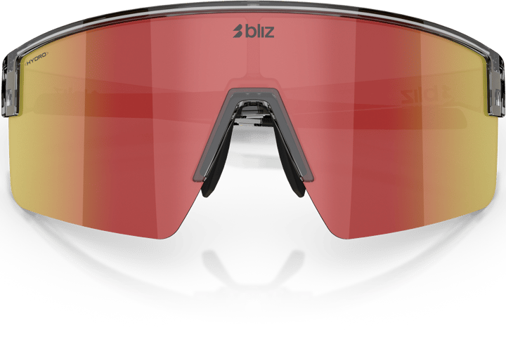 Bliz P004 Transparent Dark Grey/Brown W Red Multi Bliz
