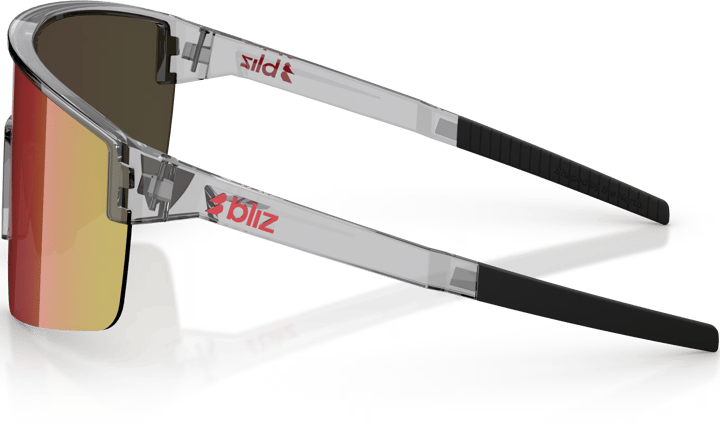 Bliz P004 Transparent Dark Grey/Brown W Red Multi Bliz