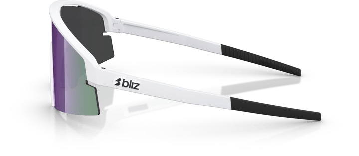 Bliz P006s Matte White/Smoke W Purple Mirror Bliz