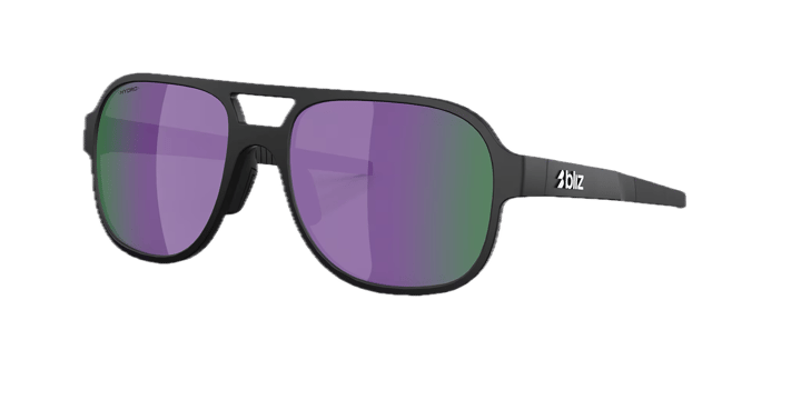 Bliz A006 Matte Black / Smoke W Purple Multi Bliz
