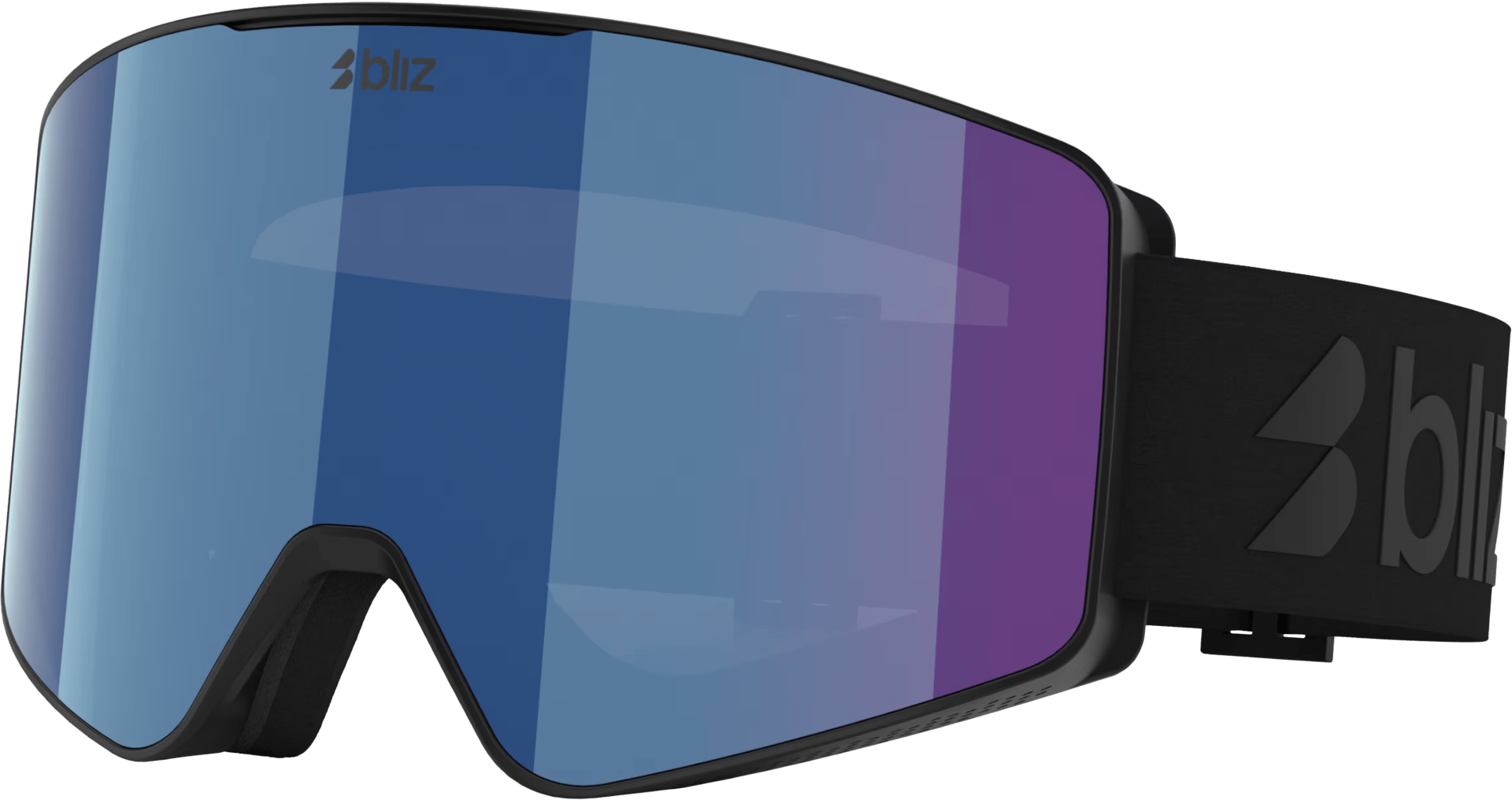 MATTE BLACK / BROWN W BLUE MULTI