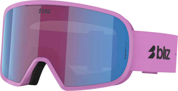Bliz G002s Matte Pink/N_O_N Violet & Blue Bliz