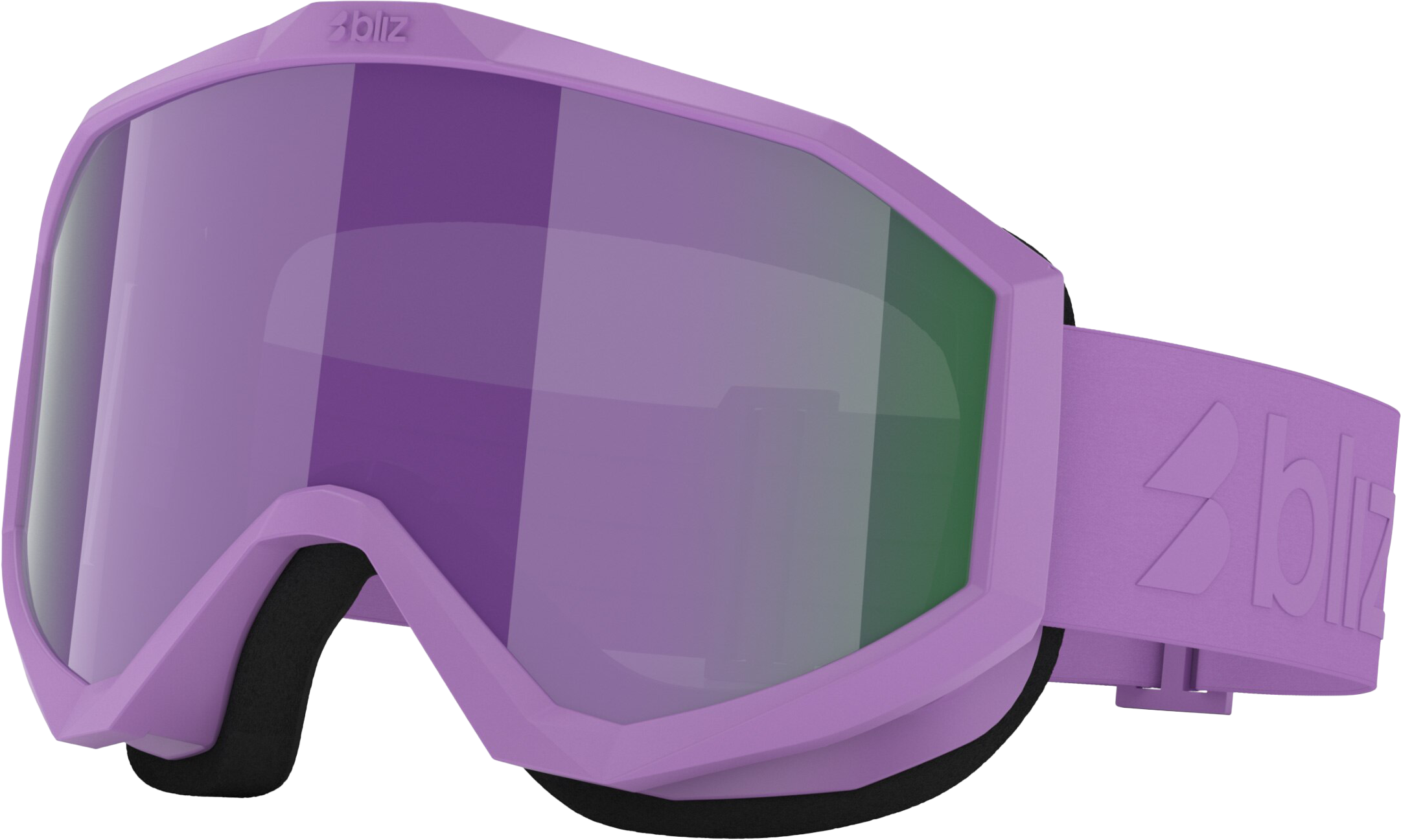 Matte purple/brown w purple multi