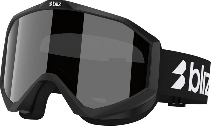 Bliz Kids' Liner Jr Black-White Logo/Brown Silver Mirror Bliz Bliz Kids' Liner Jr Black-White Logo/Brown Silver Mirror Bliz