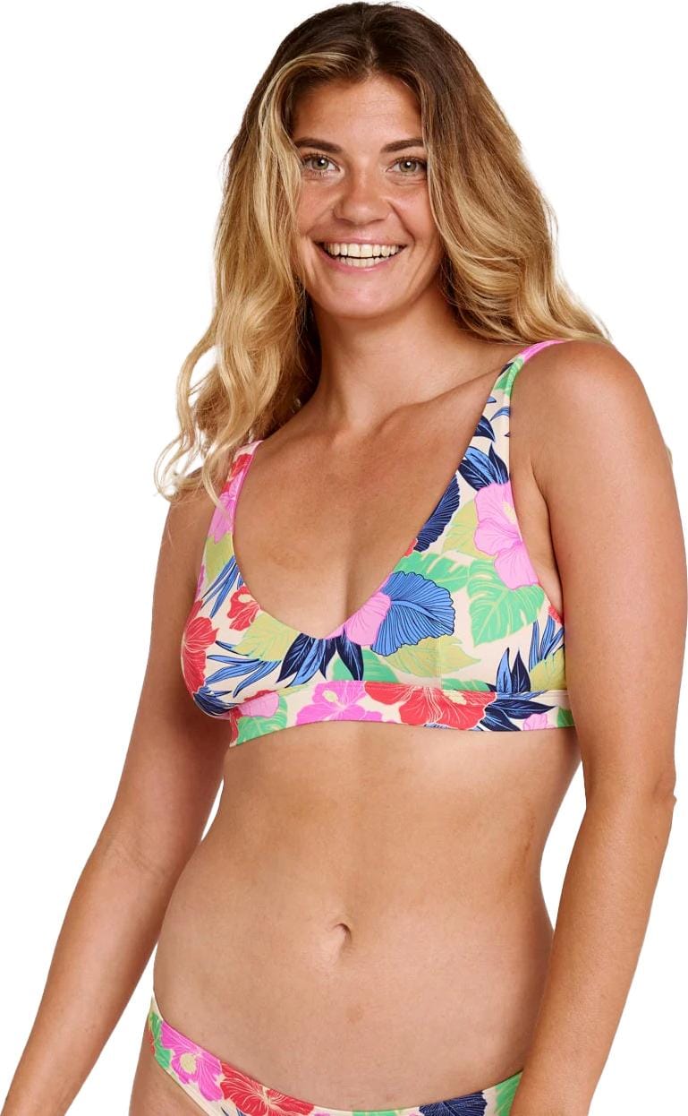 Rip Curl Women's Party Wave Halter Bikini Top Multico