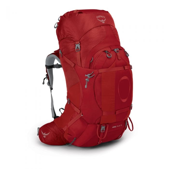 Osprey Ariel Plus 70 Carnelian Red Osprey Osprey Ariel Plus 70 Carnelian Red Osprey
