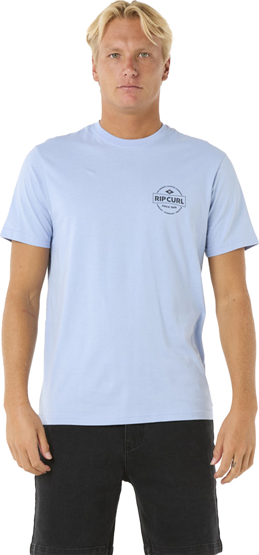 Rip Curl Men's Staple Tee Ice Blue T-shirts M