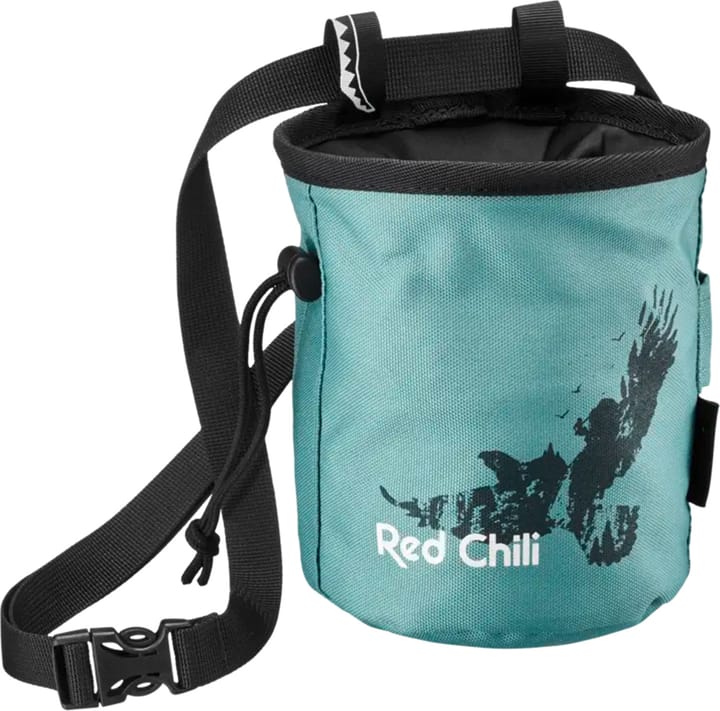 Red Chili Chalk Bag Beta Mineral Blue Red Chili
