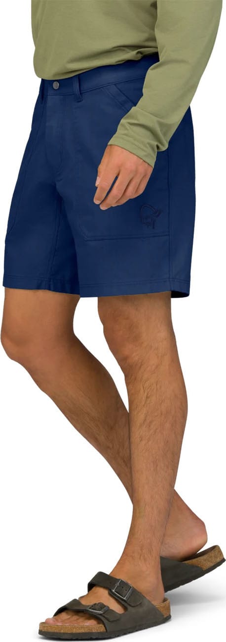 Norrøna Men's Femund Canvas Cotton Shorts Indigo Night Norrøna