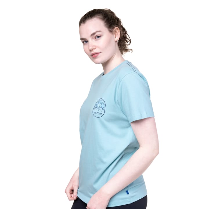 Mountain Equipment Alpenglow Wmns Tee Stellar Blue Mountain Equipment Mountain Equipment Alpenglow Wmns Tee Stellar Blue Mountain Equipment