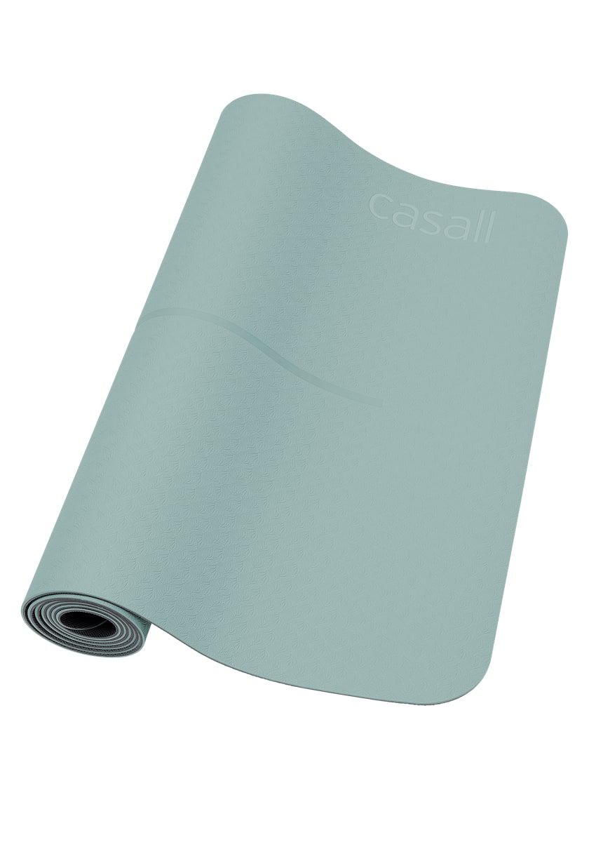 Casall Yoga Mat Position 4 mm Mellow Mint/Dark Slate