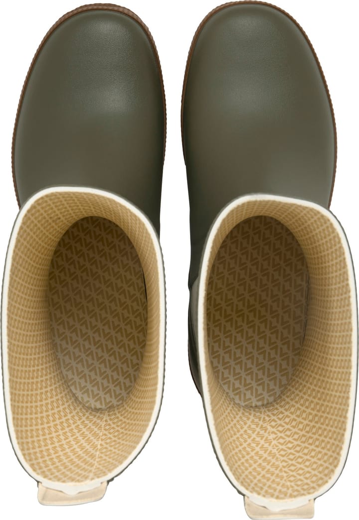 Viking Footwear Seilas Heritage Rubber Boot Olive/brown Viking Footwear