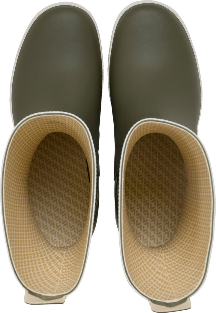 Viking Footwear Seilas Heritage Rubber Boot Olive/eggshell Viking Footwear