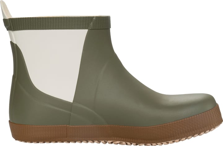 Viking Footwear Seilas Heritage Low Rubber Boot Olive/brown Viking Footwear