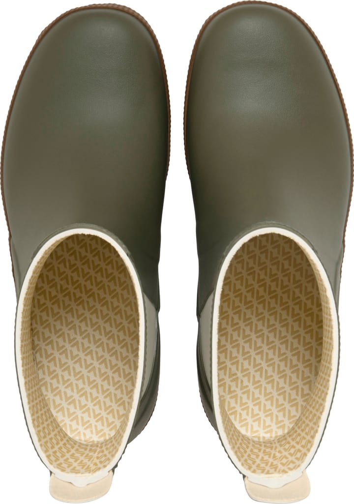 Viking Footwear Seilas Heritage Low Rubber Boot Olive/brown Viking Footwear