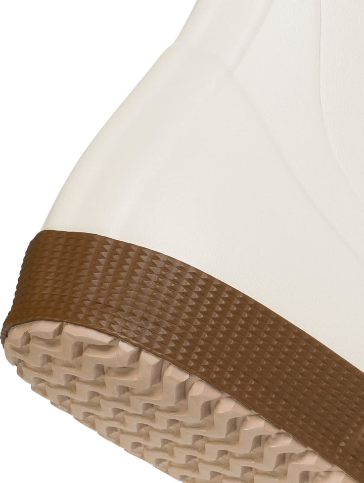 Viking Footwear Seilas Heritage Low Rubber Boot Cream/brown Viking Footwear