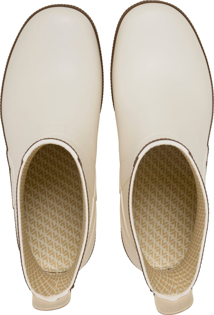 Viking Footwear Seilas Heritage Low Rubber Boot Cream/brown Viking Footwear