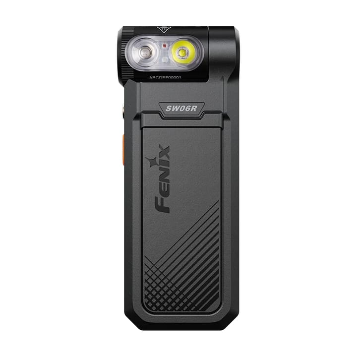 Fenix Fenix Sw06r Arbeidslykt Roterbar Clip-On 500lm Hvit/Rød/Blå/Uv Sort Fenix