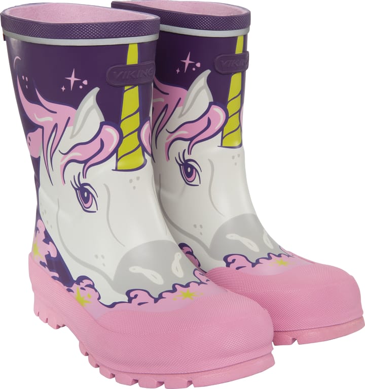 Viking Footwear Kids' Jolly Print Purple/Multi Viking Footwear