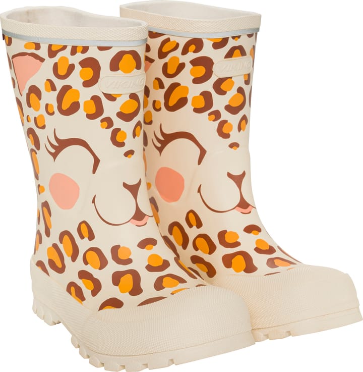 Viking Footwear Kids' Jolly Print Cream Viking Footwear